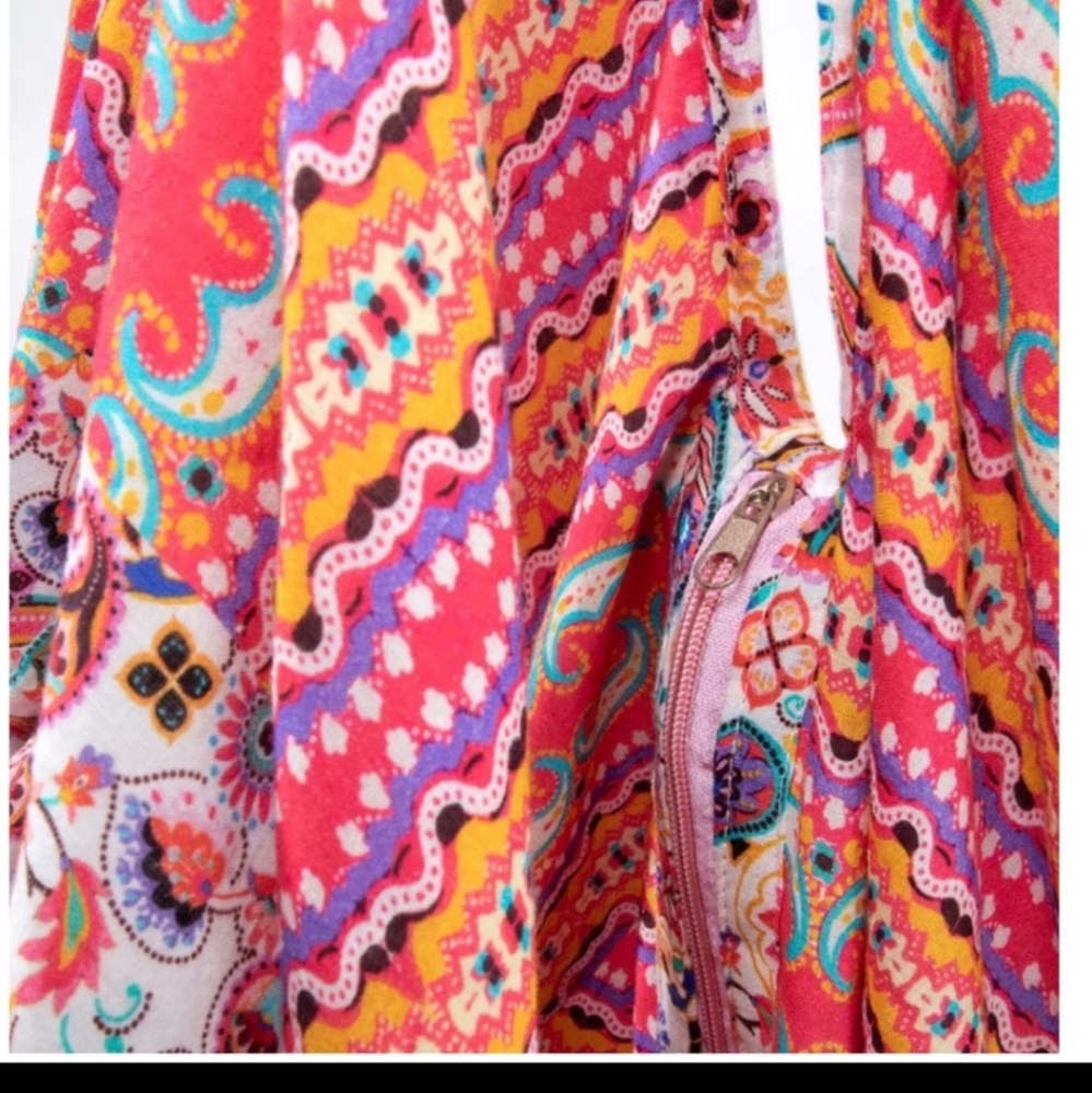 New Bohemian Paisley Print Bag - Picture 3 of 6